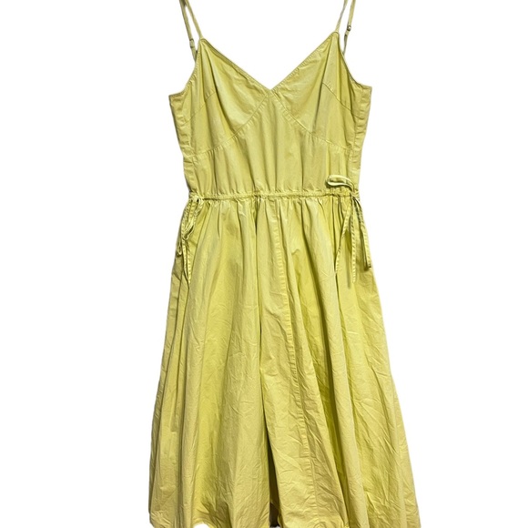 Jason Wu Collective Yellow Midi Dress size 2 - Picture 12 of 16